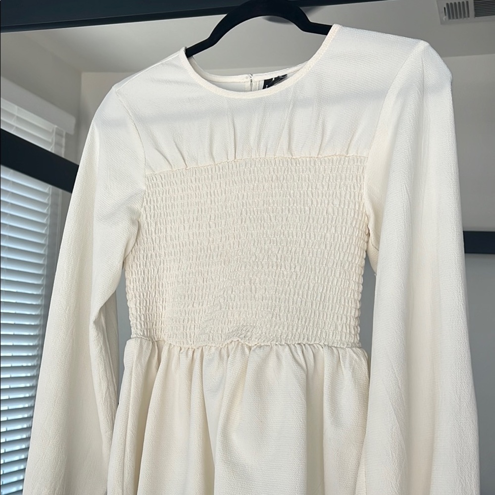 Vero Moda Off-White Textured Top